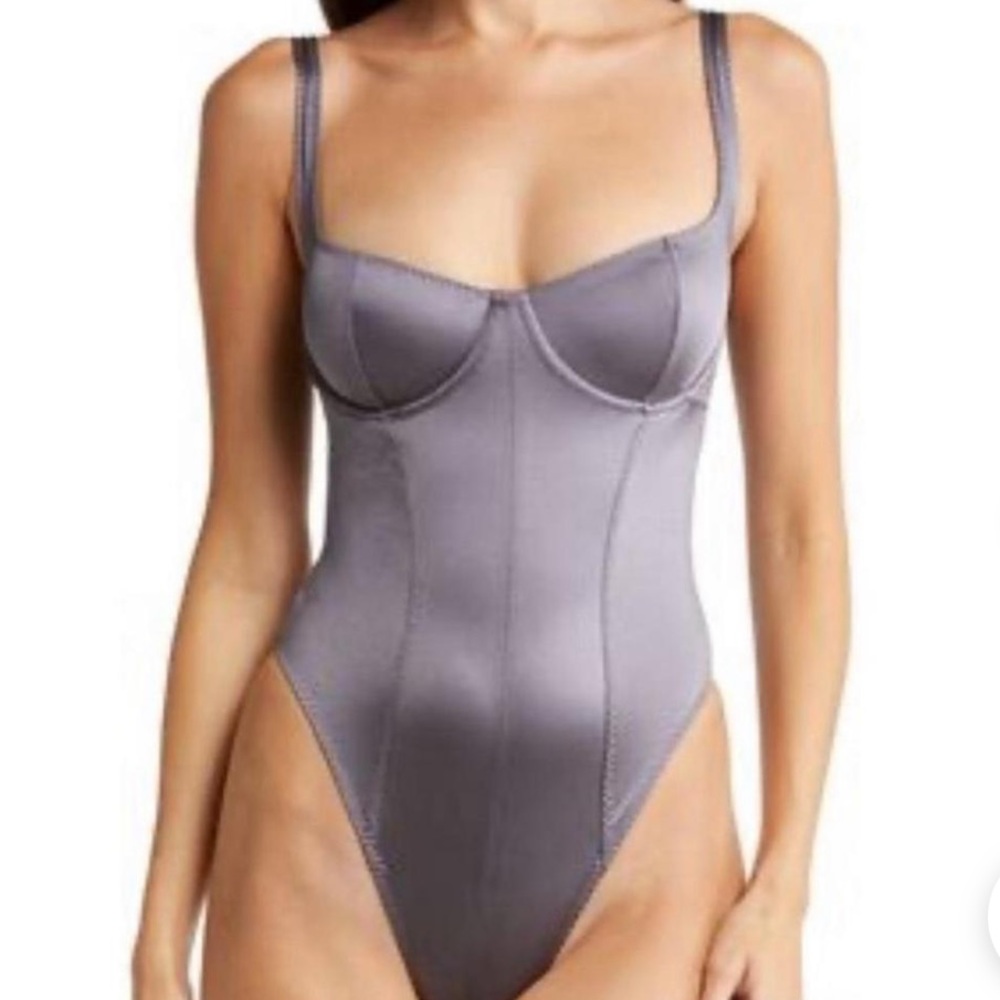Skims Satin Bodysuit